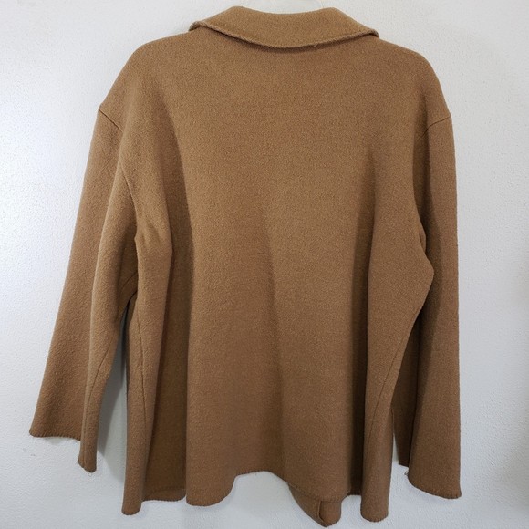 Liz Claiborne 100% Wool Blazer / Jacket with Square Front Pockets; Size Large - Picture 7 of 7